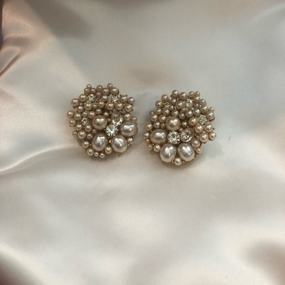 Beautiful clip on earrings